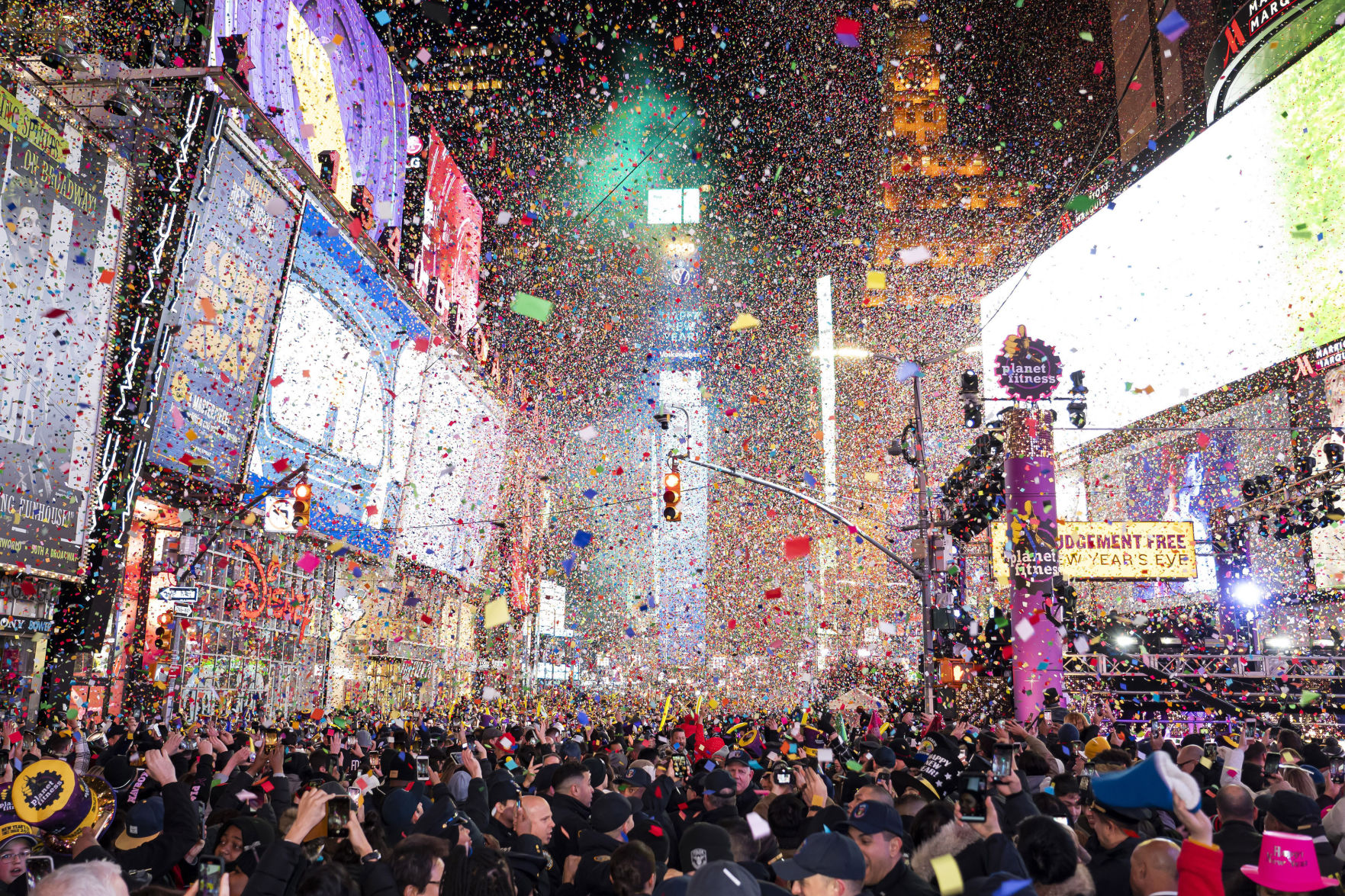 APTOPIX 2020 New Year's Eve Times Square Performances